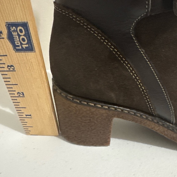 Aquatalia by Marvin K Women Leather Suede Waterproof Boots Brown Size 7 .5 - Picture 16 of 16